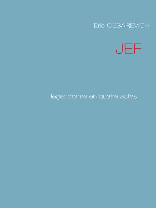 Title details for Jef by Eric Cesarevich - Available